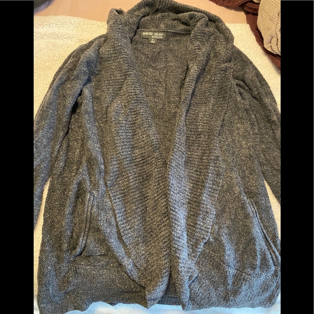 Barefoot Dreams Fleece Cocoon Cardigan